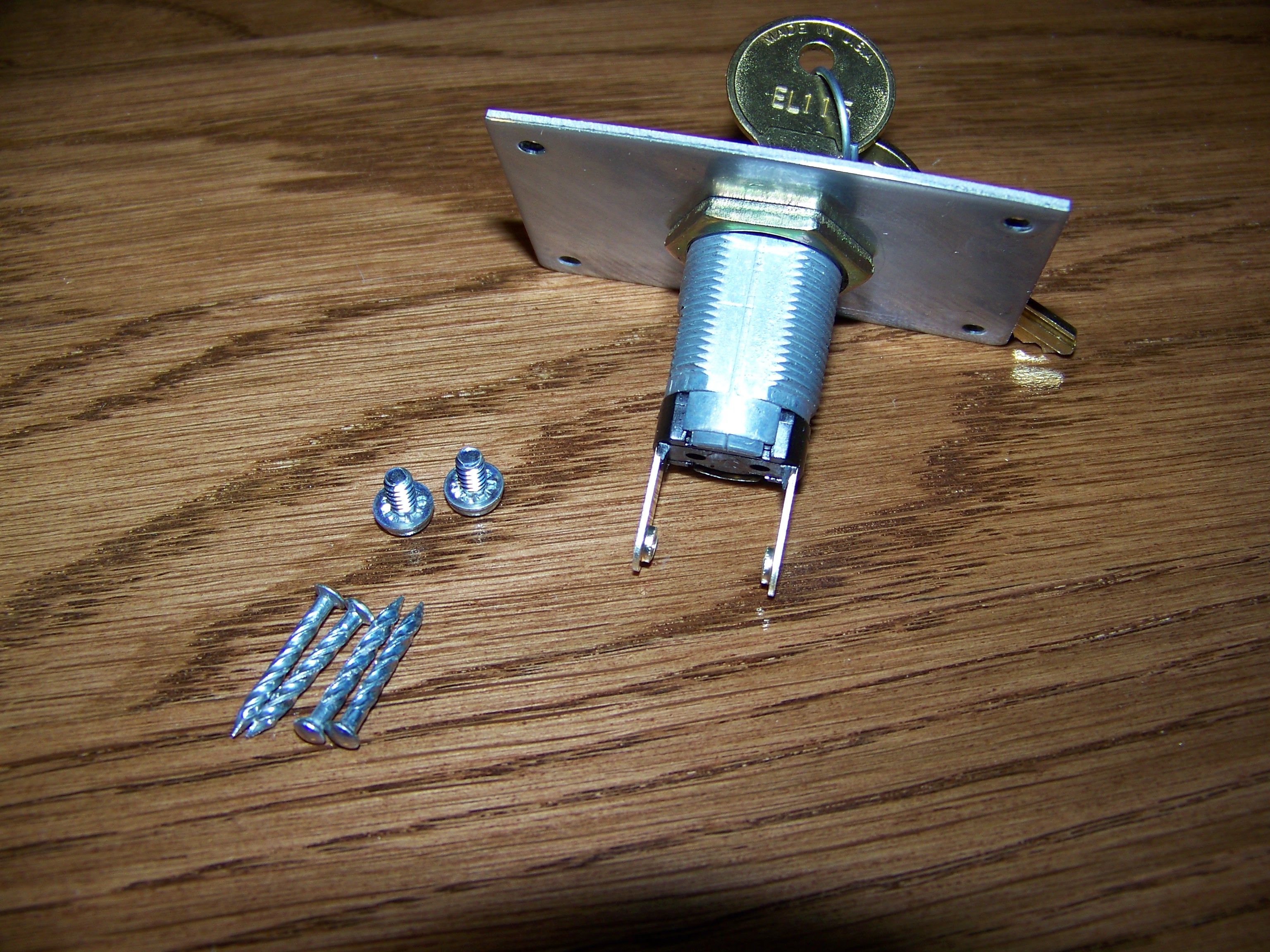 Modern Garage Door Key Entry for Small Space