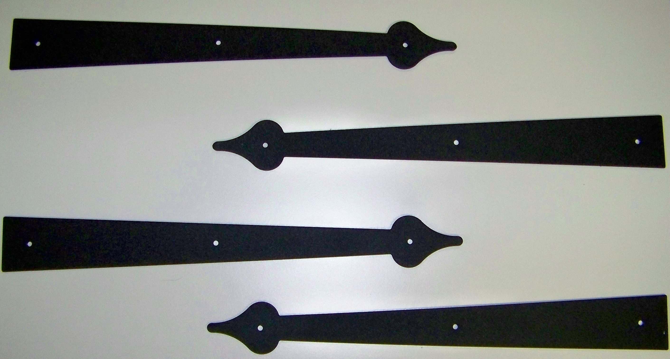Unique Garage Door Fake Hinges for Modern Garage