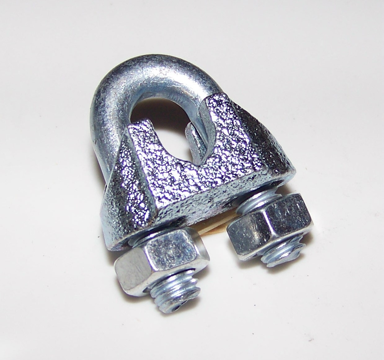 Cable Clamp 1/4" Galvanized Wire Rope
