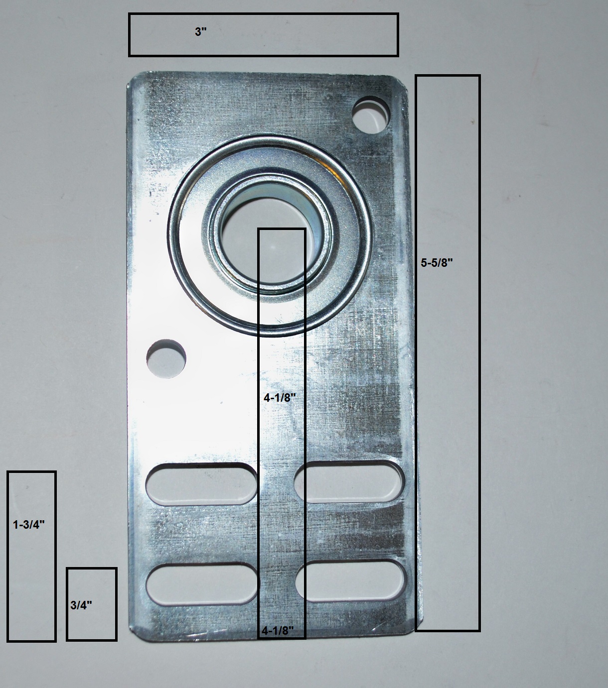 Garage Door Bearing Plate