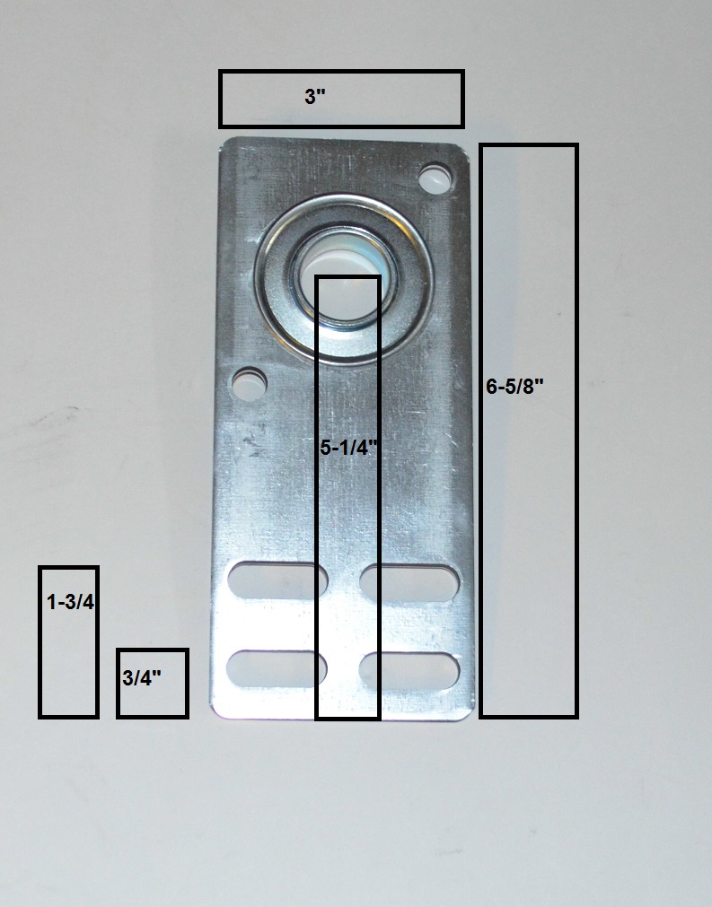 Garage Door Bearing Plate