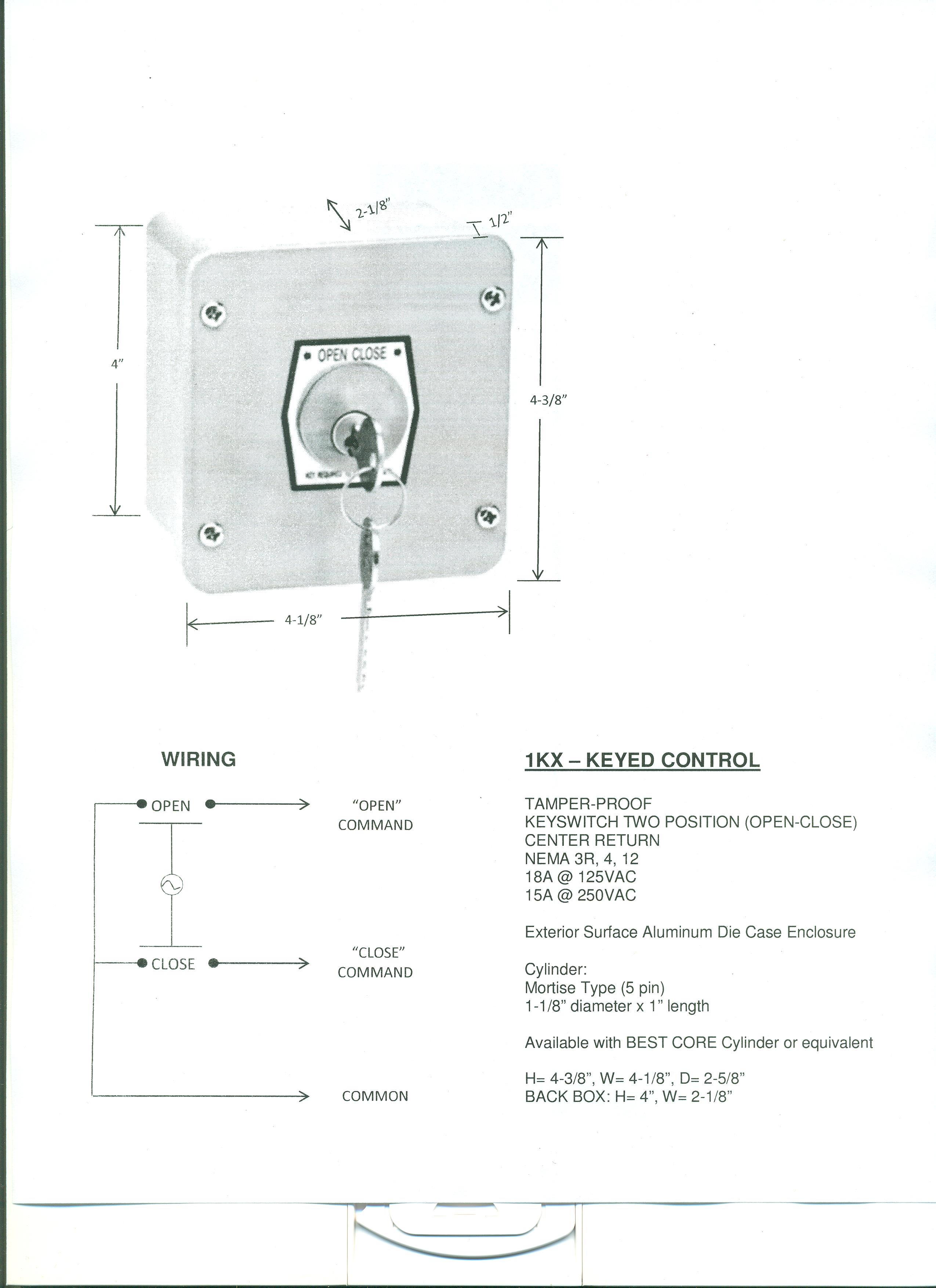 1KX LOCK SWITCH 001