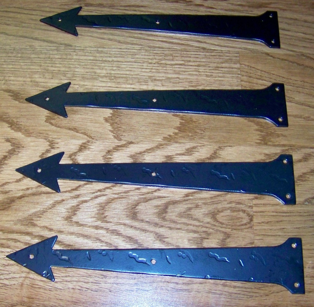 Carriage House Garage Door Decorative Hardware