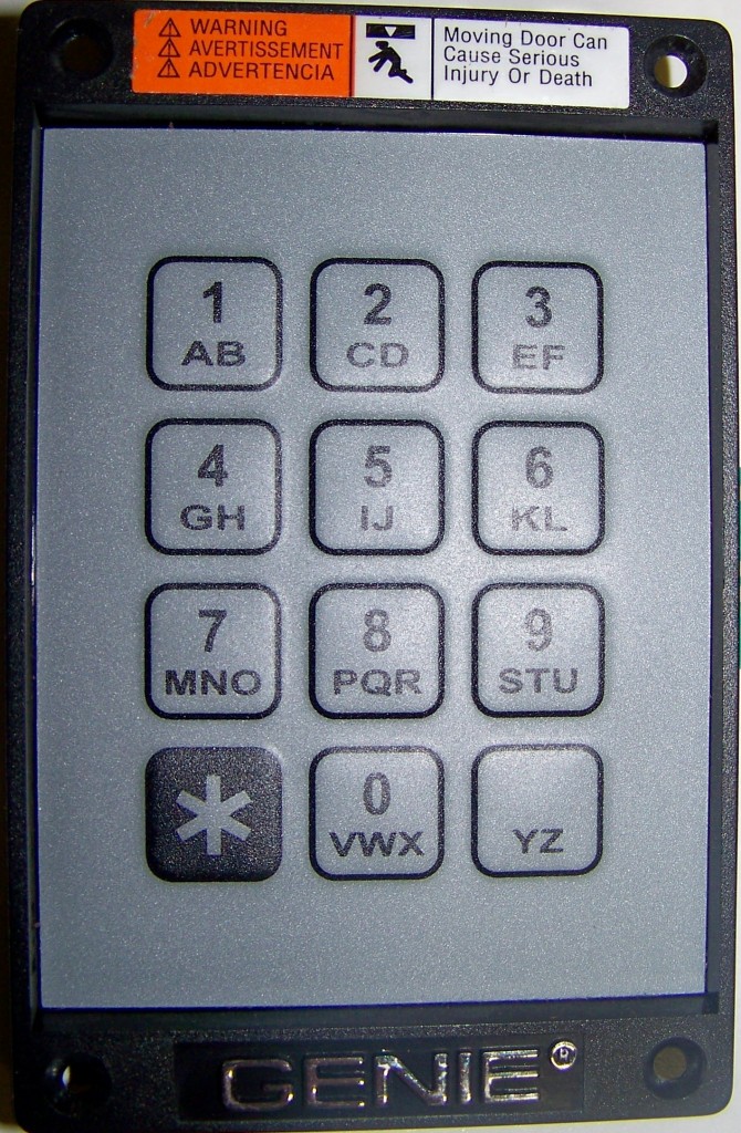 Genie KEY PAD