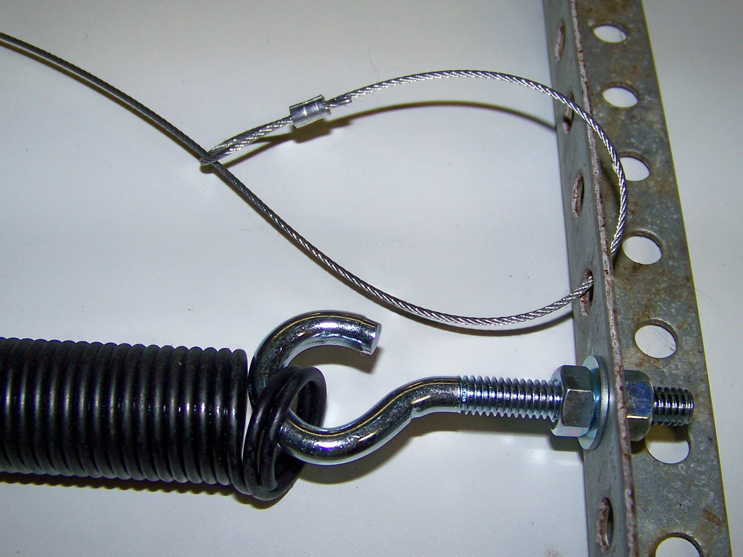 National Garage Door S-Hook Extension Spring – QTY 2 – 100-65000-2