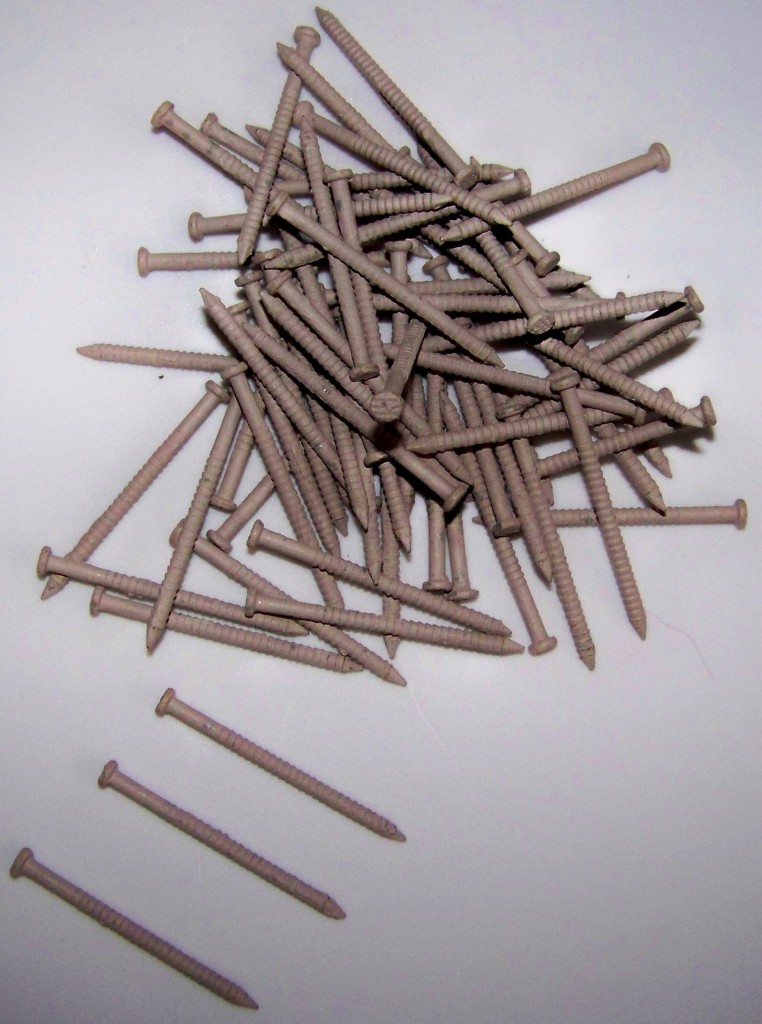 Sandstone Colored Nails Garage Door Stuff