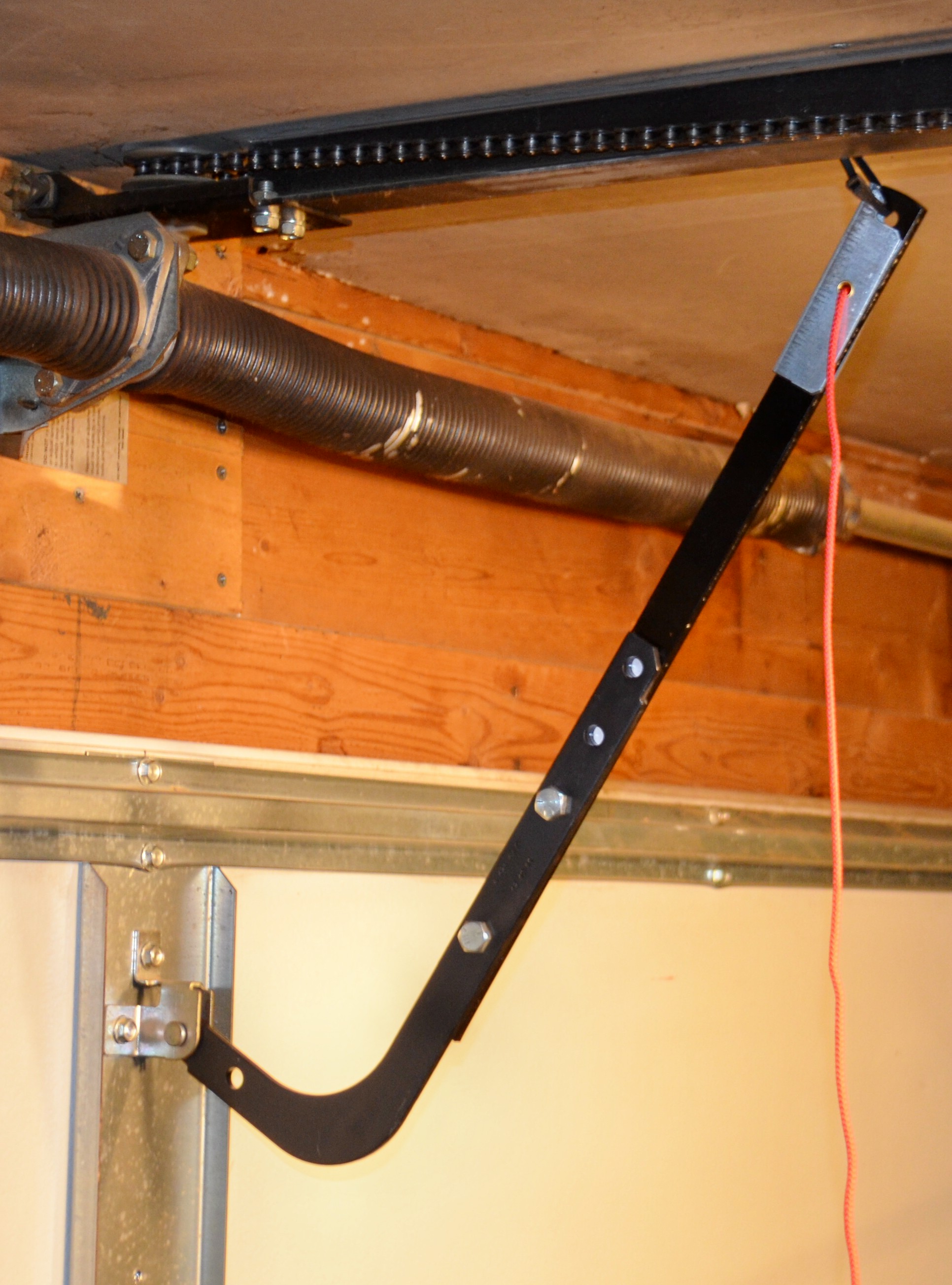 Creative Garage Door Arm Detached for Large Space