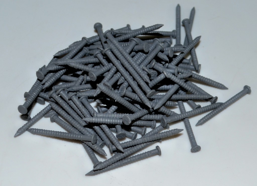 Gray Colored Nails Garage Door Stuff Nails