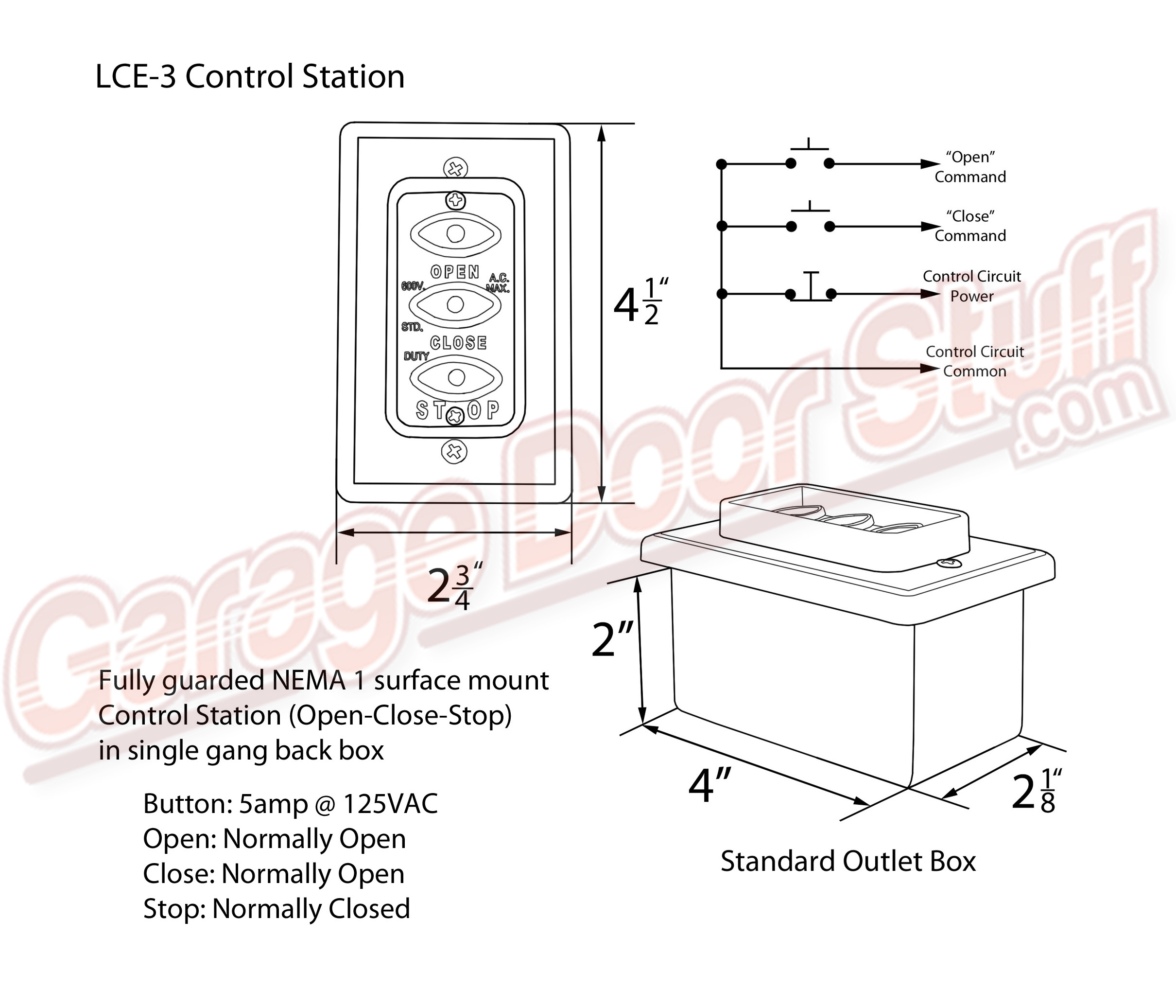 3 Button Control Station