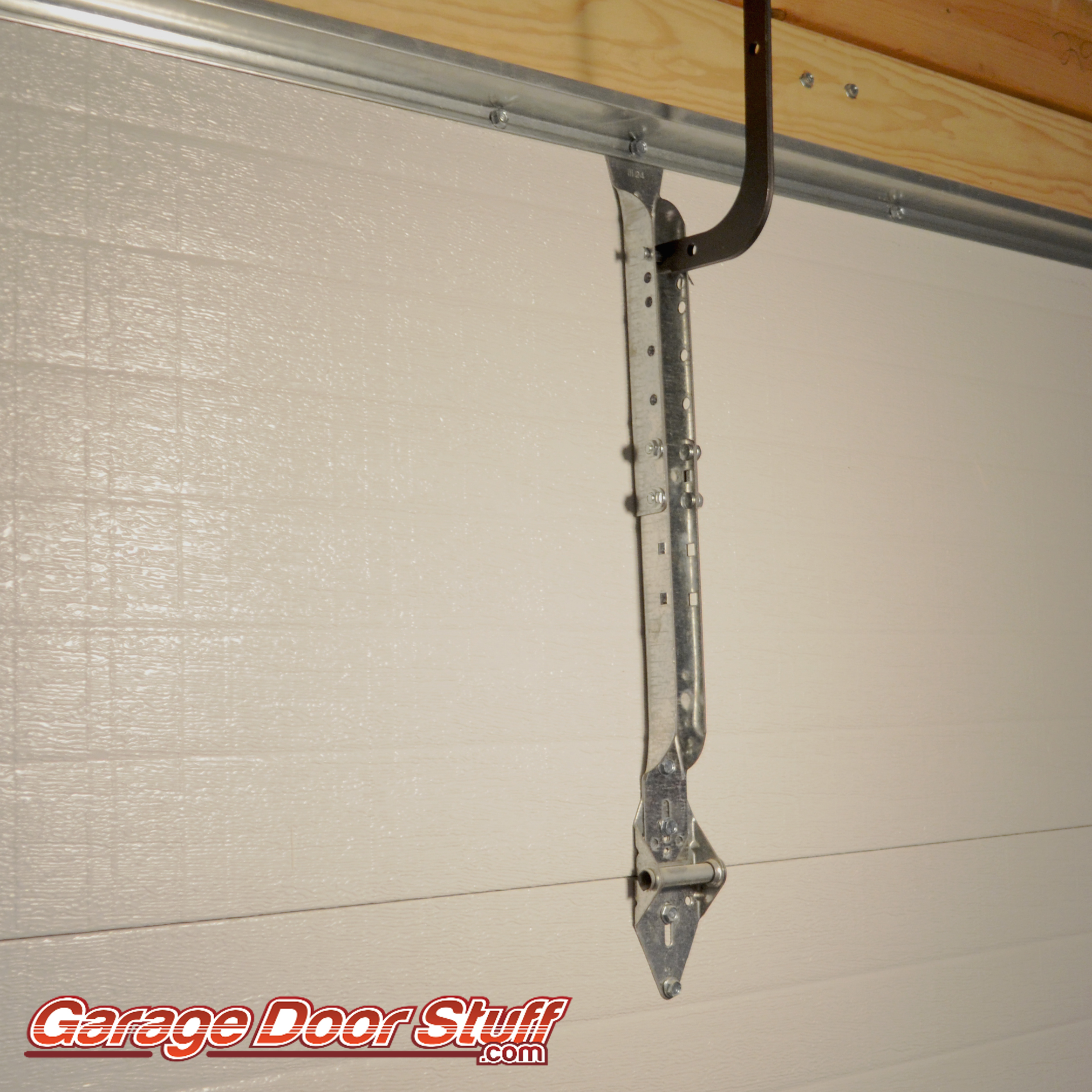 New Garage door track bracket sizes  overhead garage door