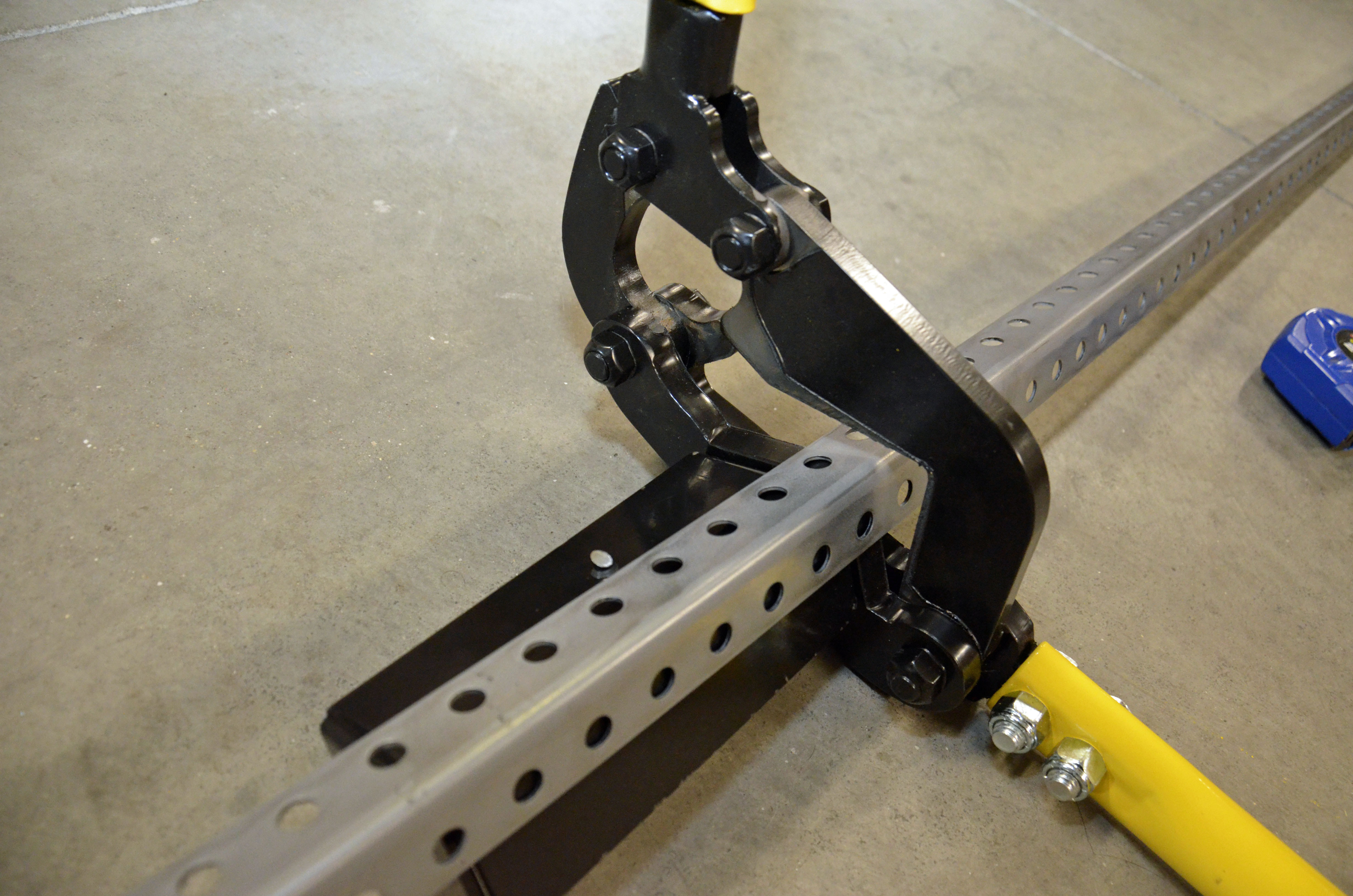 Angle Iron Cutter - Garage Door Stuff