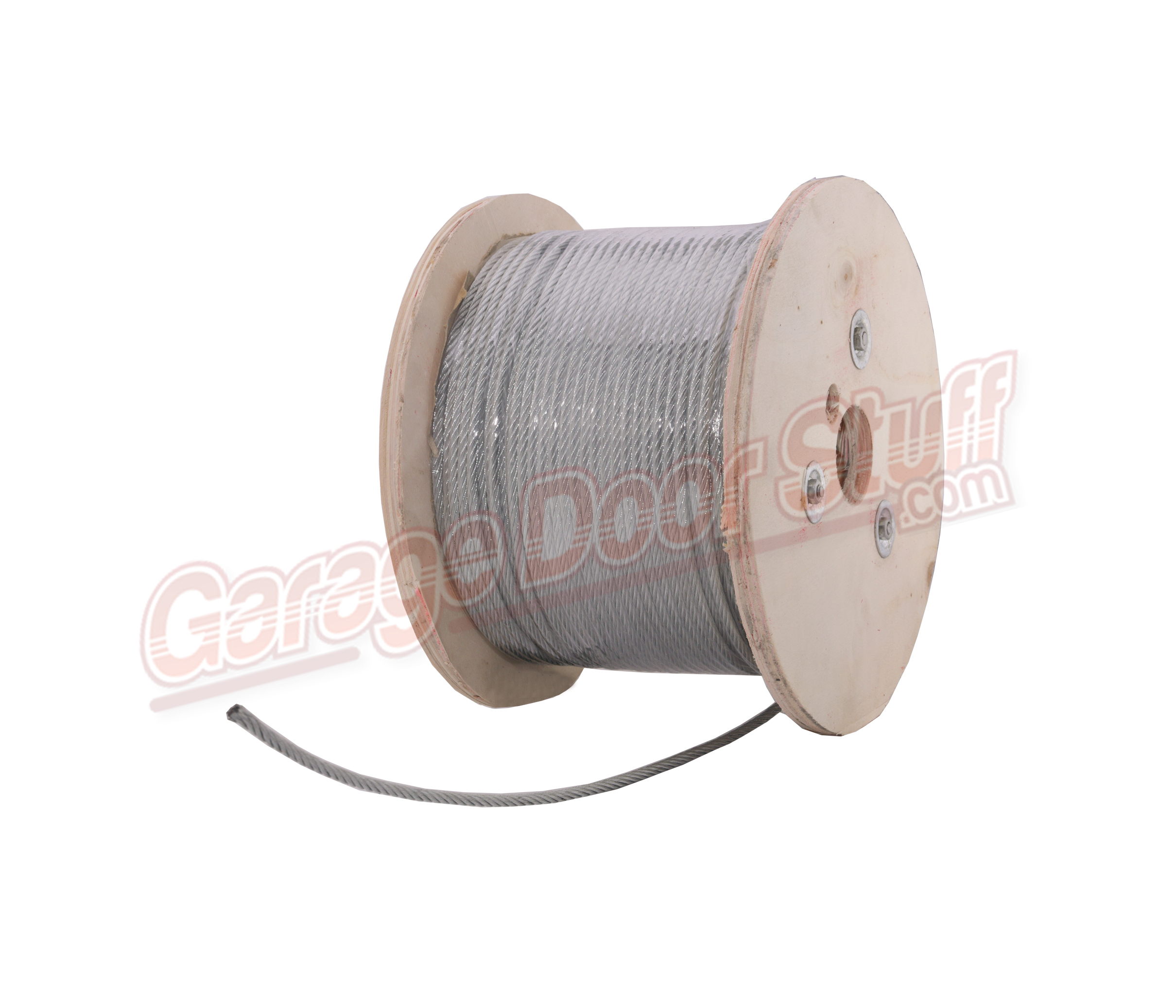 thumbnail image 2 of Galvanized Boat Trailer Winch Cable – 3/16" Thick X 25' Long – Steel Braided – 4,000 Lb Capacity 2 of 3