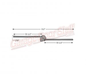 Garage Door Lock Bar Assembly Line Drawing