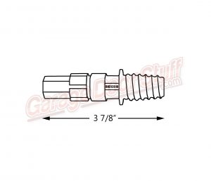 Wayne Dalton Torquemaster Plus Right Hand Spring End Line Drawing