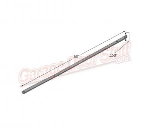 Garage Door Lock Rod Line Drawing