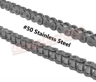 Roller Chain #50 Stainless Steel