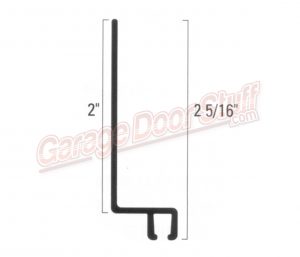 Brush Seal Retainer 2" Offset line drawing