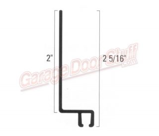 Brush Seal Retainer 2" Offset line drawing