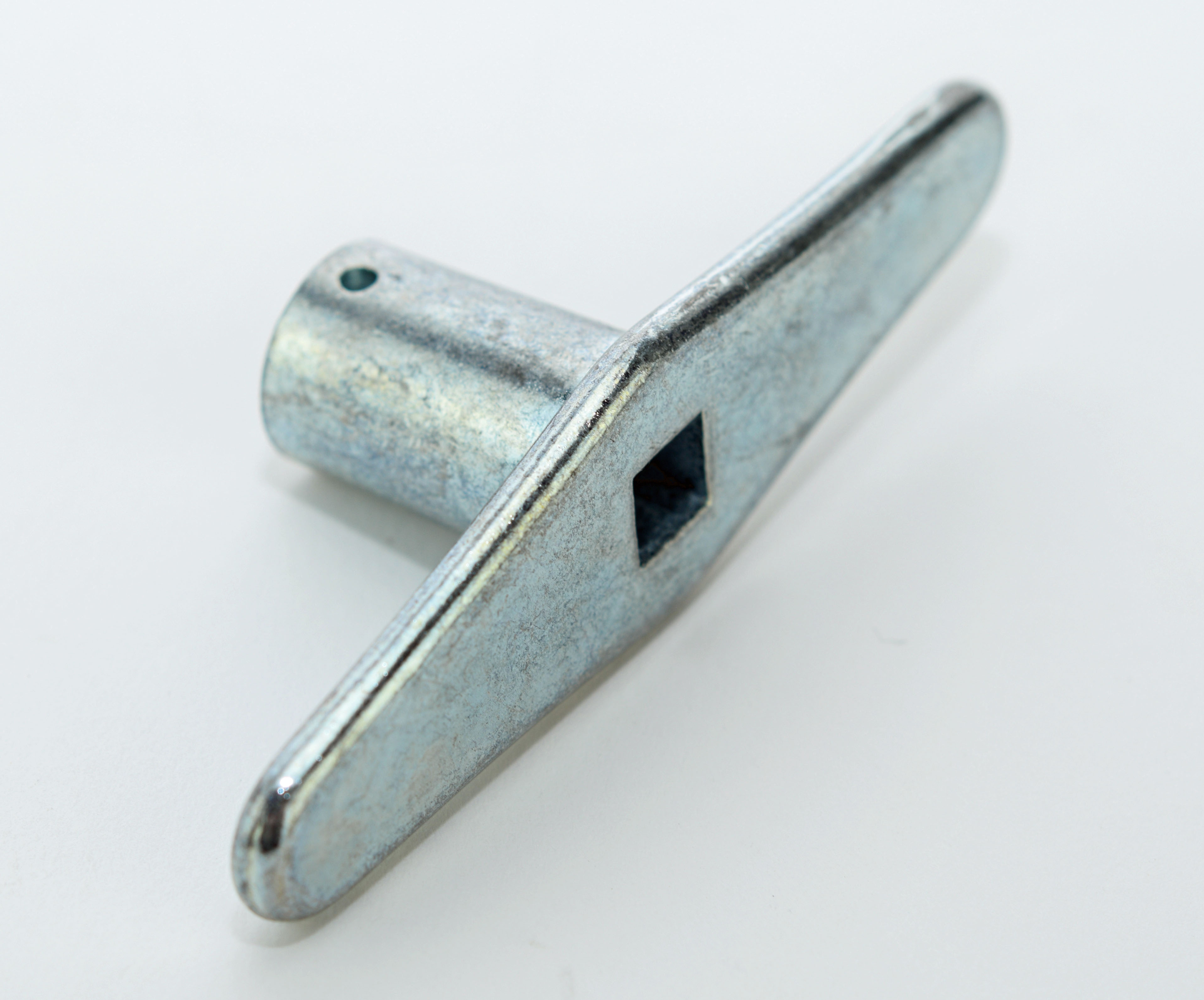 Silverline T-Handle Garage Door Lock Locking Handle with Diamond Spindle & 2 Key 
