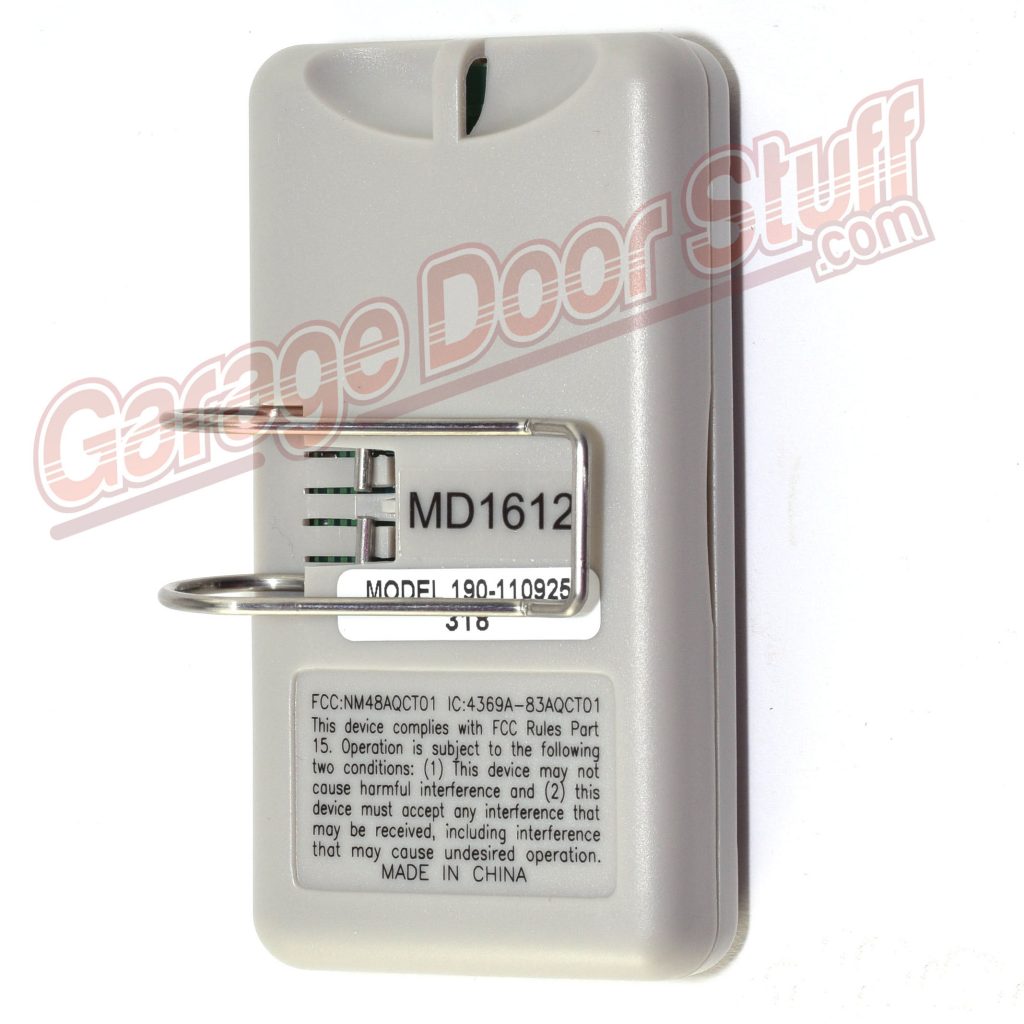 ALLSTAR MVP Garage Door Remote Garage Door Stuff