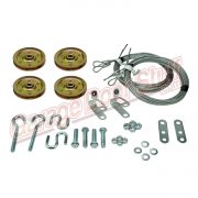 Garage Door Pulley Kit With Cables