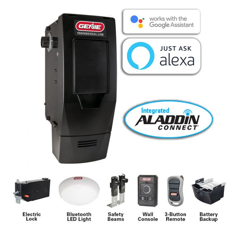 Genie Wall Mount Pro Series Garage Door Opener Model 6170 Garage Door