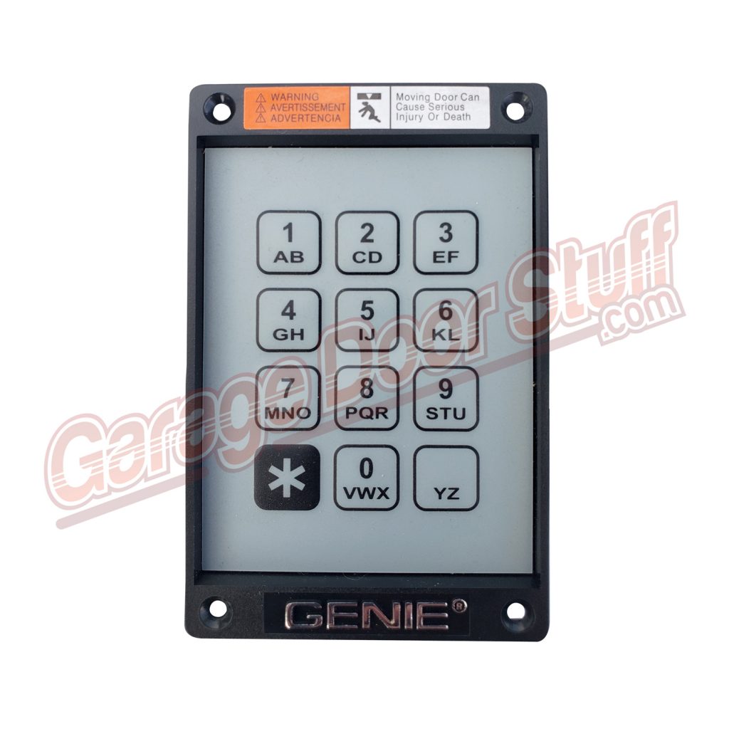 Genie Keyboard Keyless Entry Garage Door Stuff