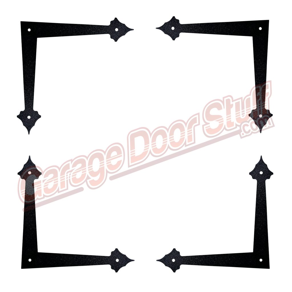 Decorative Corner Bracket SET of 4 Garage Door Stuff