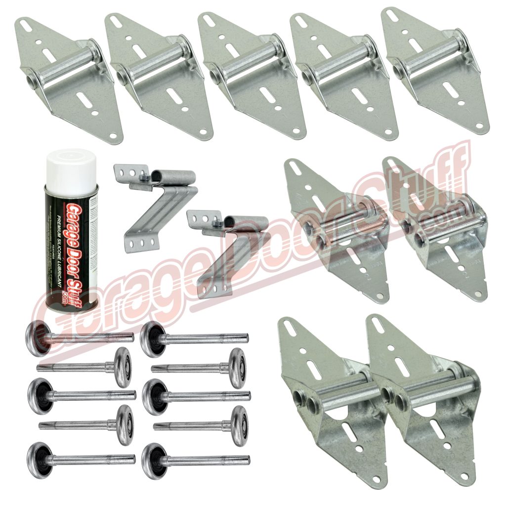 Garage Door Hinge and Roller Kit 7' Tall One Car Wide Garage Door Stuff