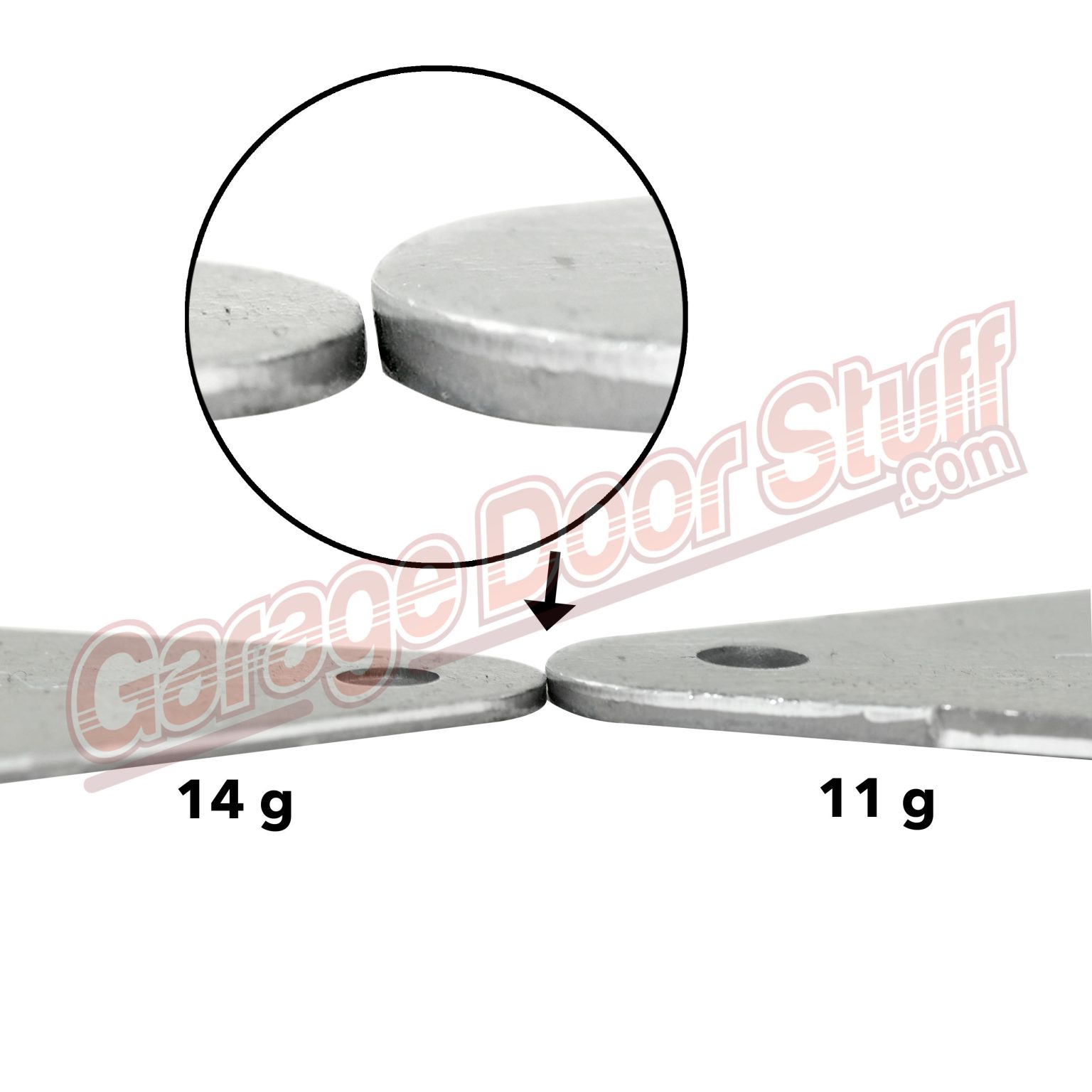 Garage Door Hinge and Roller SUPER HEAVY DUTY Kit 7' Tall Two Car Wide