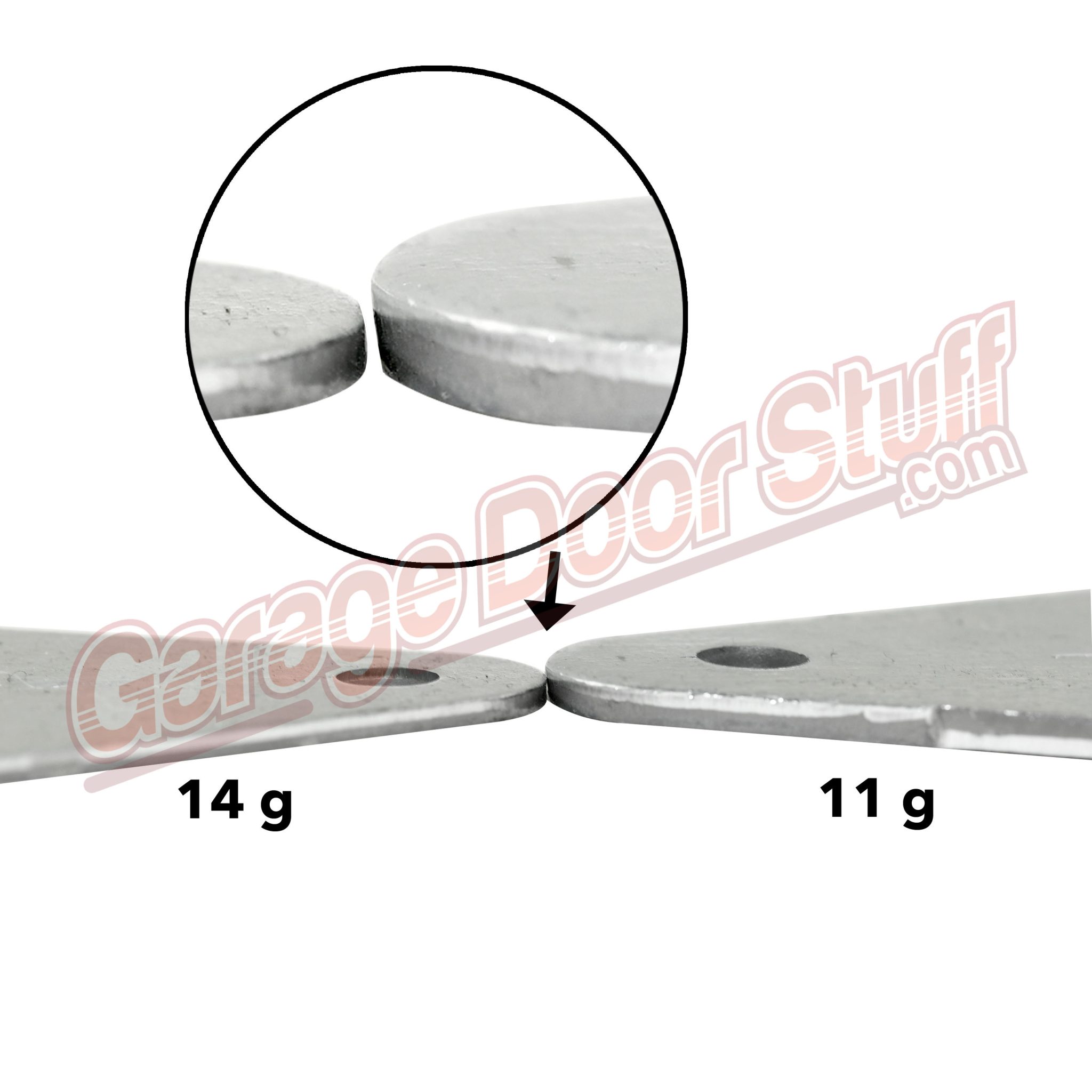 Garage Door Hinge and Roller SUPER HEAVY DUTY Kit 7' Tall Two Car Wide